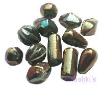 Mixed Glass beads - click here for large view